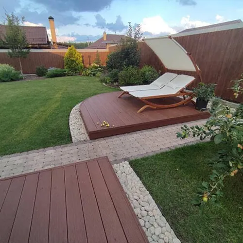 Дизайнерские подиумы из ДПК (Терракот)