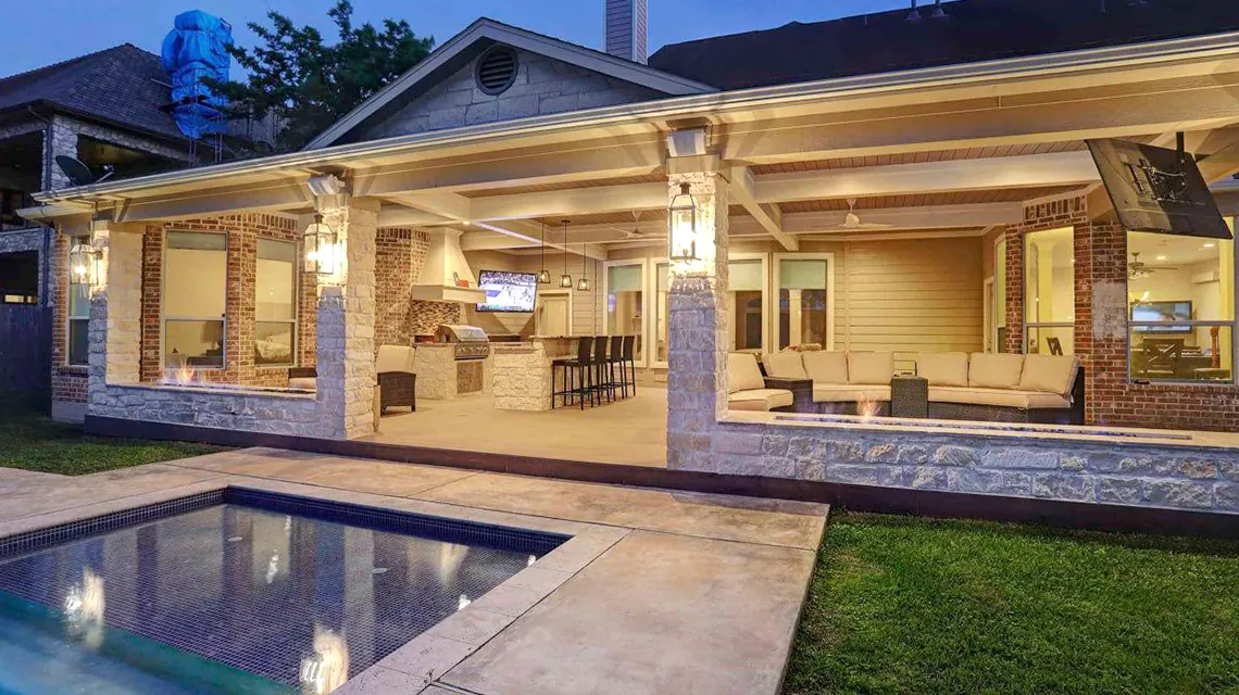 Терраса под одной крышей: проекты, готовые к воплощению